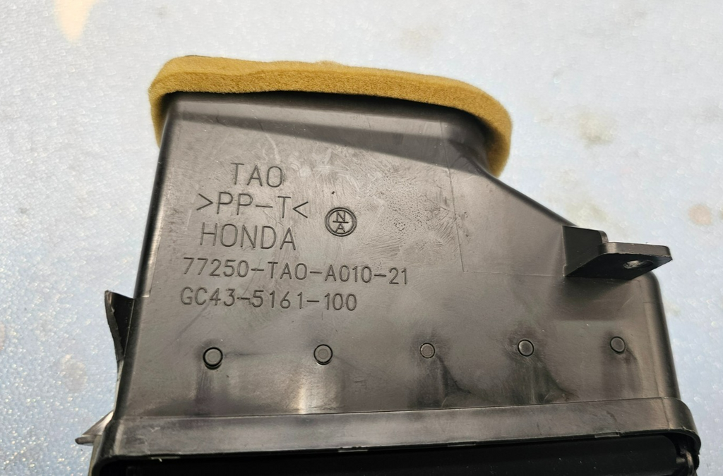 🔥08-12 Honda Accord Middle Center Dash Air Vent Heater Conditioning Black OEM