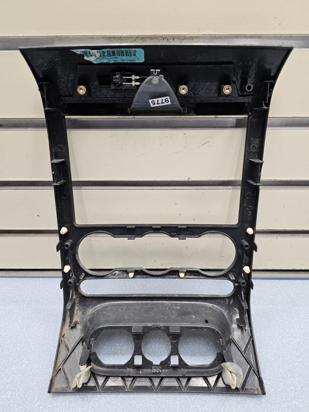 🔥04-08 Ford F-150 Dash Radio Climate Bezel Center Trim Panel CARBON BLACK A3