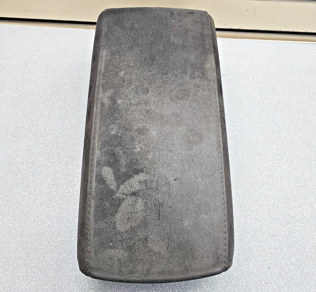 07-12 Nissan Altima Center Console Lid Arm Rest Top Leather Cover Assembly Black