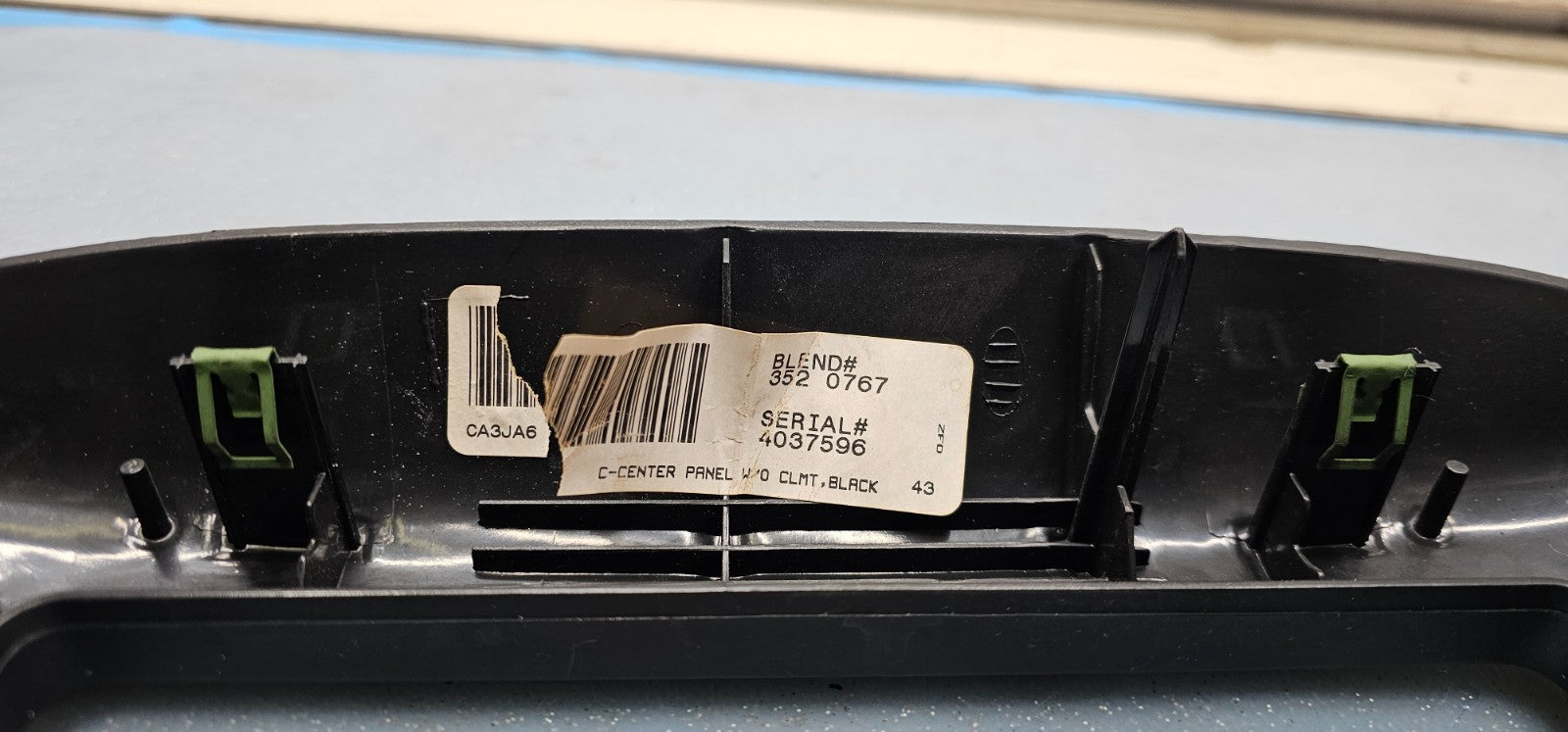 🔥01-07 FORD ESCAPE CENTER DASH RADIO A/C CLIMATE TRIM BEZEL BLACK OEM