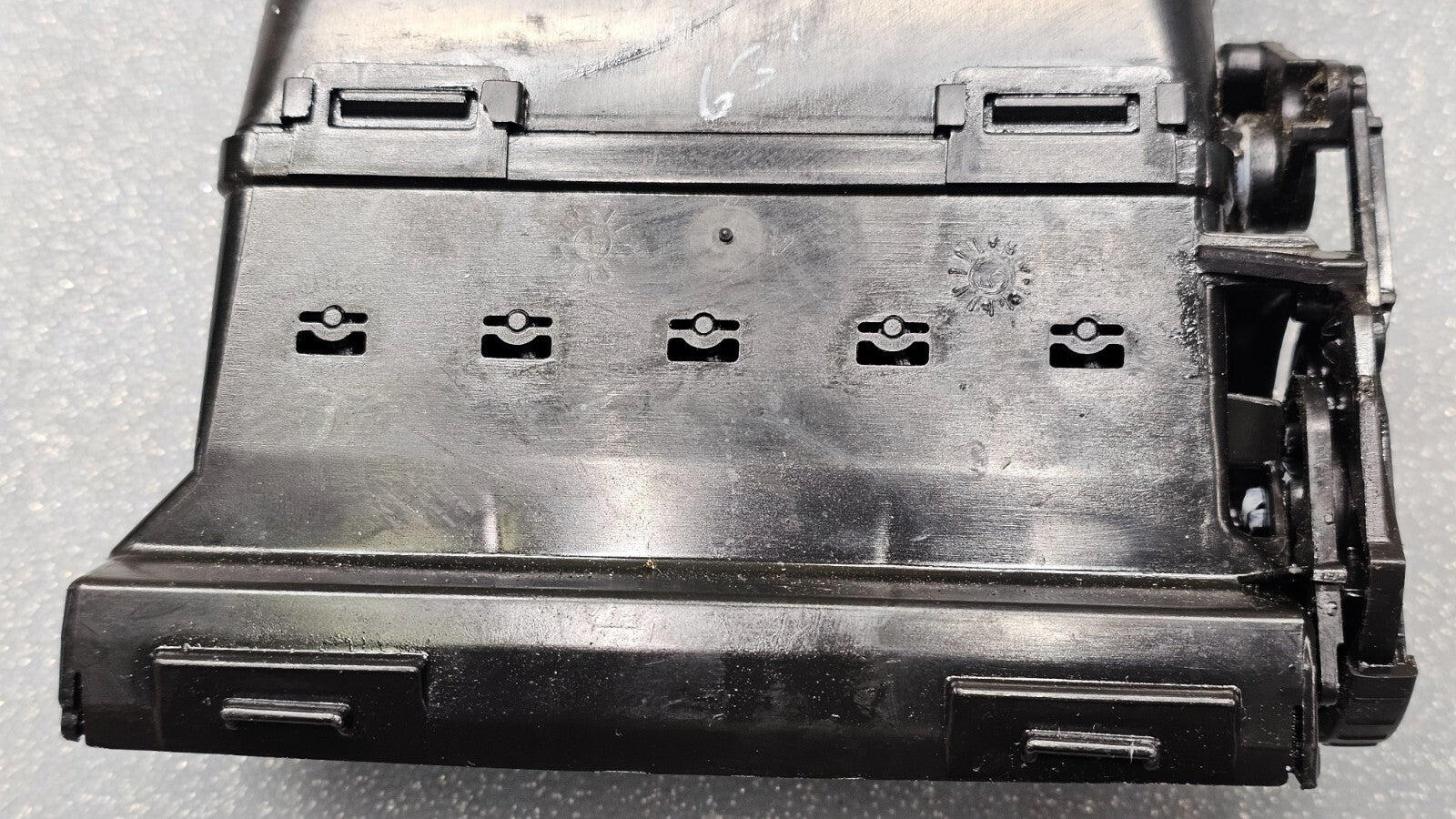 🔥 06-09 Ford Fusion Dash Left Driver Air Vent AC A/C Heater Panel Black