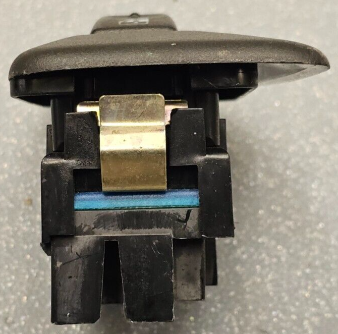 03-06 Chevy Silverado SIERRA Power Window Switch REAR LEFT Driver BLACK WS4
