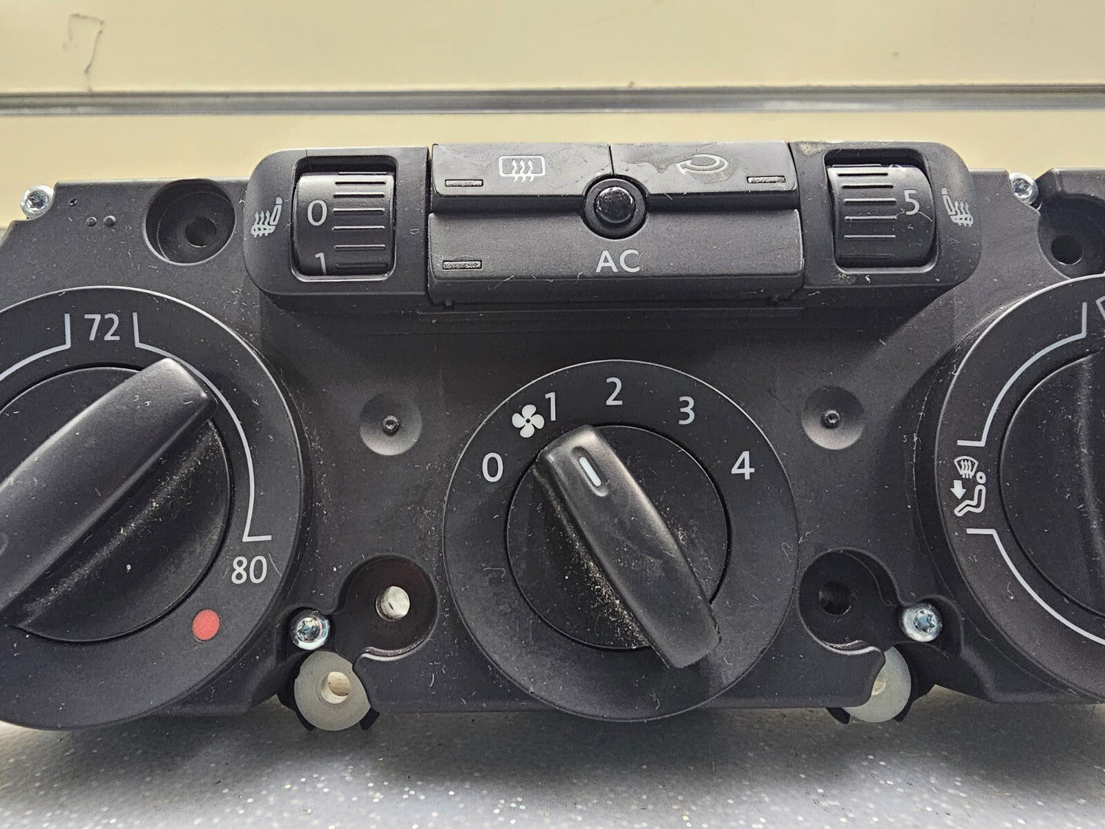 🔥05-09 JETTA PASSAT GOLF DASH AC HEATER CLIMATE TEMPERATURE CONTROL CONDITIONER