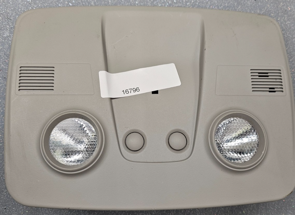 🔥07-15 Chevy Traverse Acadia Outlook Overhead Console Dome Map Light Lamp Gray