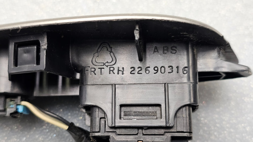 🔥04-07 Chevy Malibu Front Right Passenger Power Window Door Switch Lock Gray