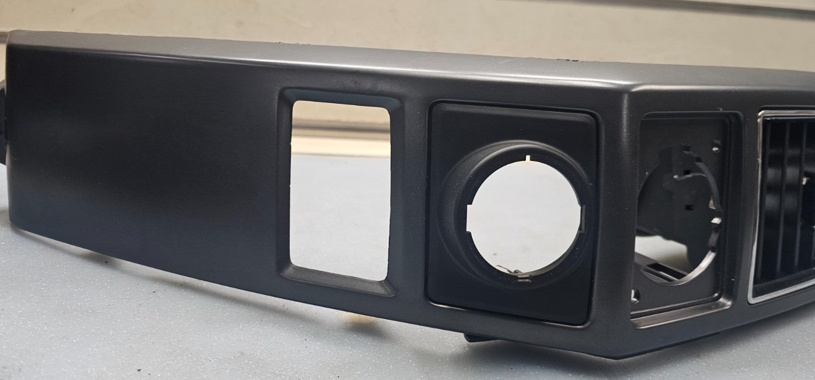 🔥15-20 Ford F150 Dash AC A/C HVAC Air Vent Heater Trim Bezel Panel Silver OEM