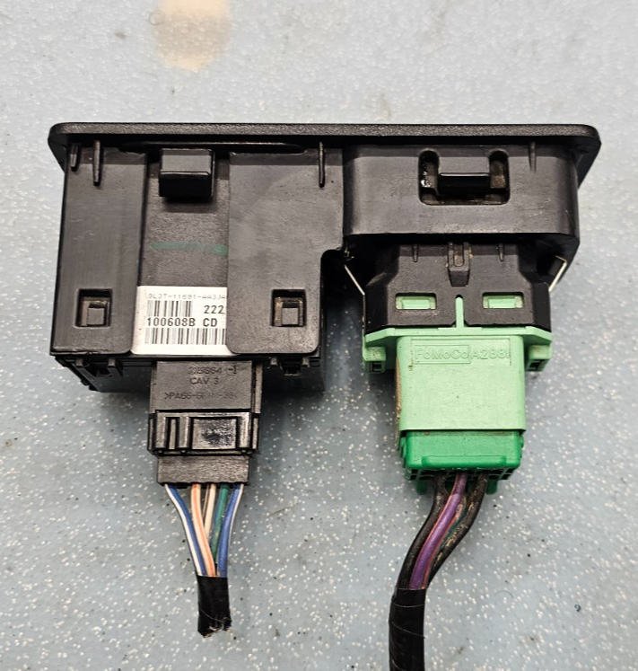 🔥2009-2014 Ford F150 Dash Dimmer Light Lamp & Pedal Adjustment Switch Black OEM