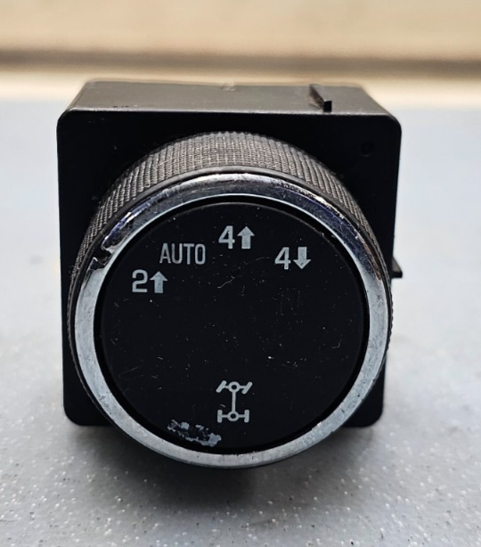 🔥08-14 Silverado Suburban Tahoe Transfer Case Shift Control Switch Knob Black