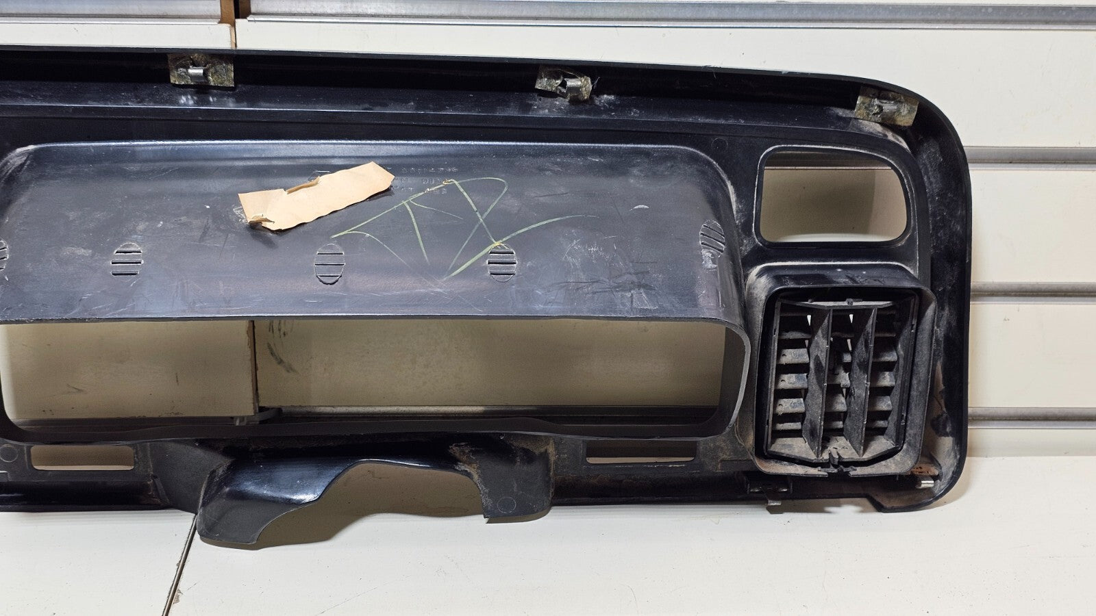 🔥94-97 Dodge Ram Dash Instrument Speedometer Cluster Trim Bezel Panel Black
