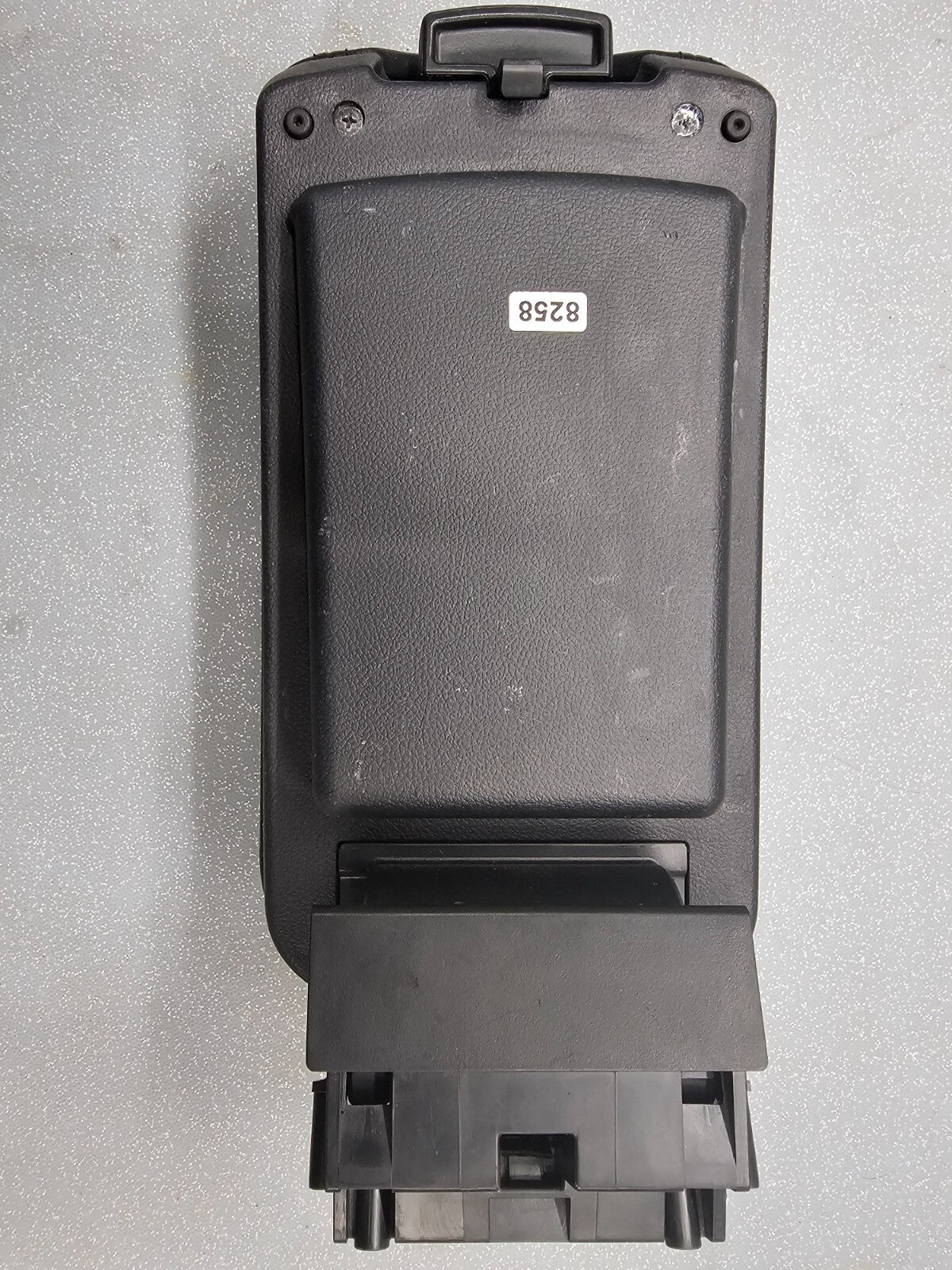 🔥2010-2013 Kia Forte Koup Center Console Leather Lid Arm Rest Storage Black OEM