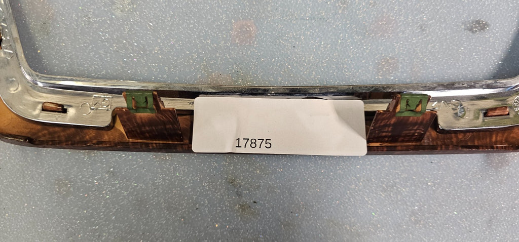 🔥08-12 Chevy MALIBU Center Dash Radio Bezel Panel UPPER A/C Vent Trim Woodgrain