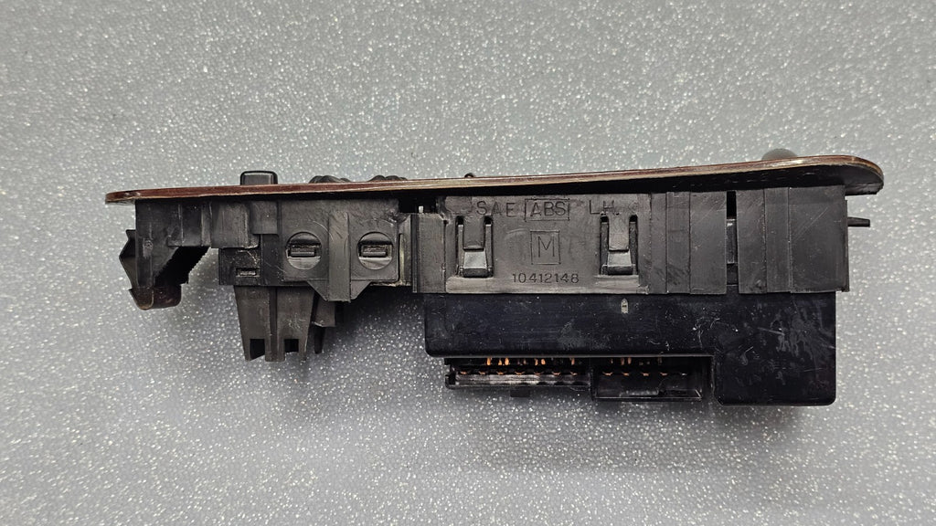 🔥97-05 Century Regal Left Driver aster Power Window Mirror Switch Assembly Wood