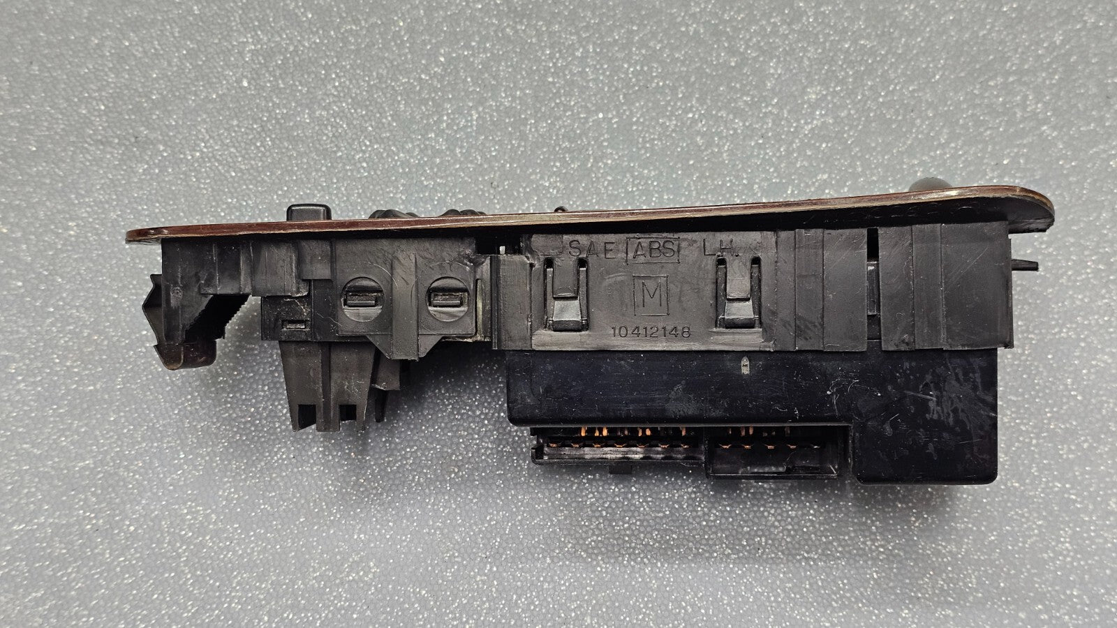 🔥97-05 Century Regal Left Driver aster Power Window Mirror Switch Assembly Wood