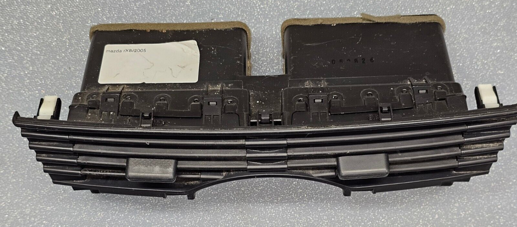 🔥04-08 Mazda RX-8 RX8 Center Dash Air Vent Heater Conditioning Bezel Black