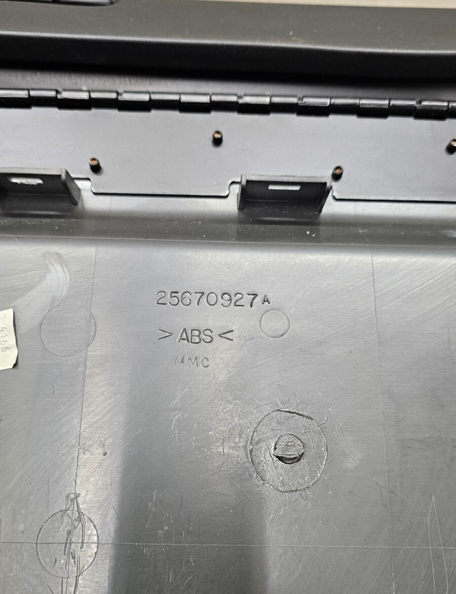 99-05 Deville Dash Glove Box Storage Compartment Assembly Instrument Panel Black