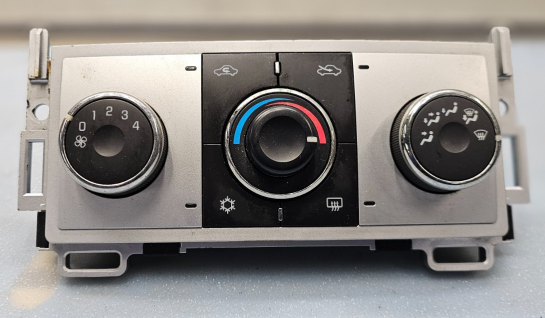 🔥08-12 Malibu Dash AC A/C HVAC Heater Climate Temperature Control Silver