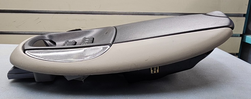 🔥01-07 Town Country Voyager Overhead Console Dome Light Lamp Storage BLACK&TAN
