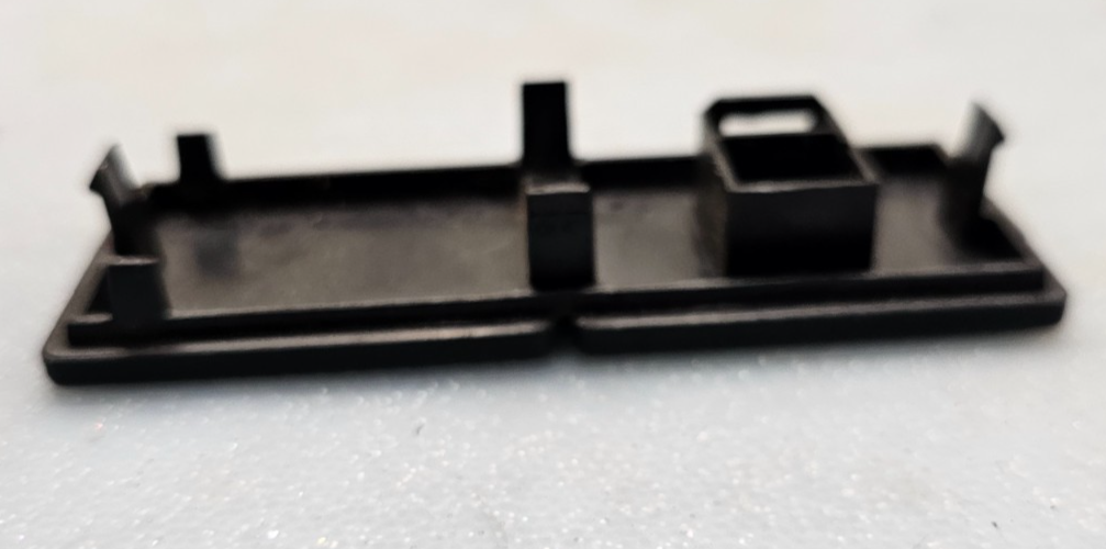 🔥95-00 Chevy GMC C/K Tahoe Suburban Blank Switch Instrument Panel Bezel BLACK