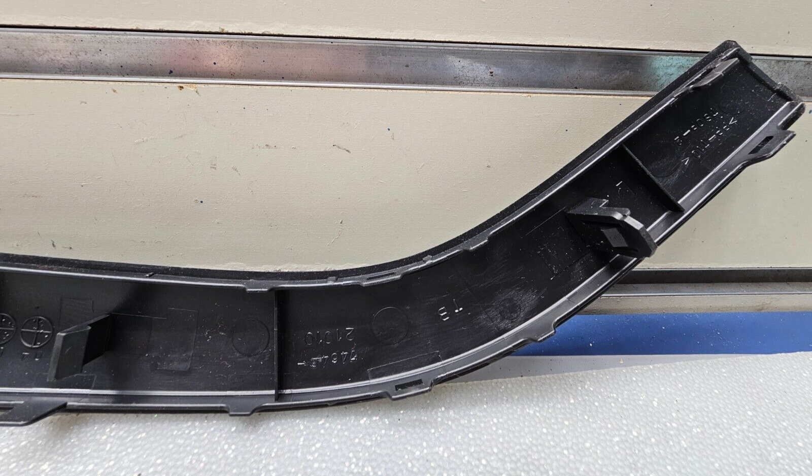 05-10 SCION TC RIGHT LEFT FRONT DOOR PANEL PULL HANDLE Grip COVER TRIM CAP BLACK