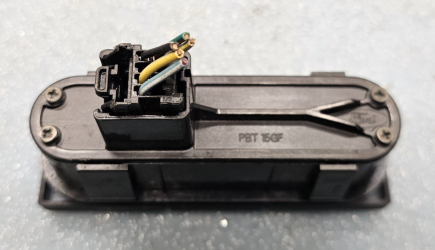 🔥07-14 Expedition Traction Control Hatch Hazard Light Switch Assembly Black