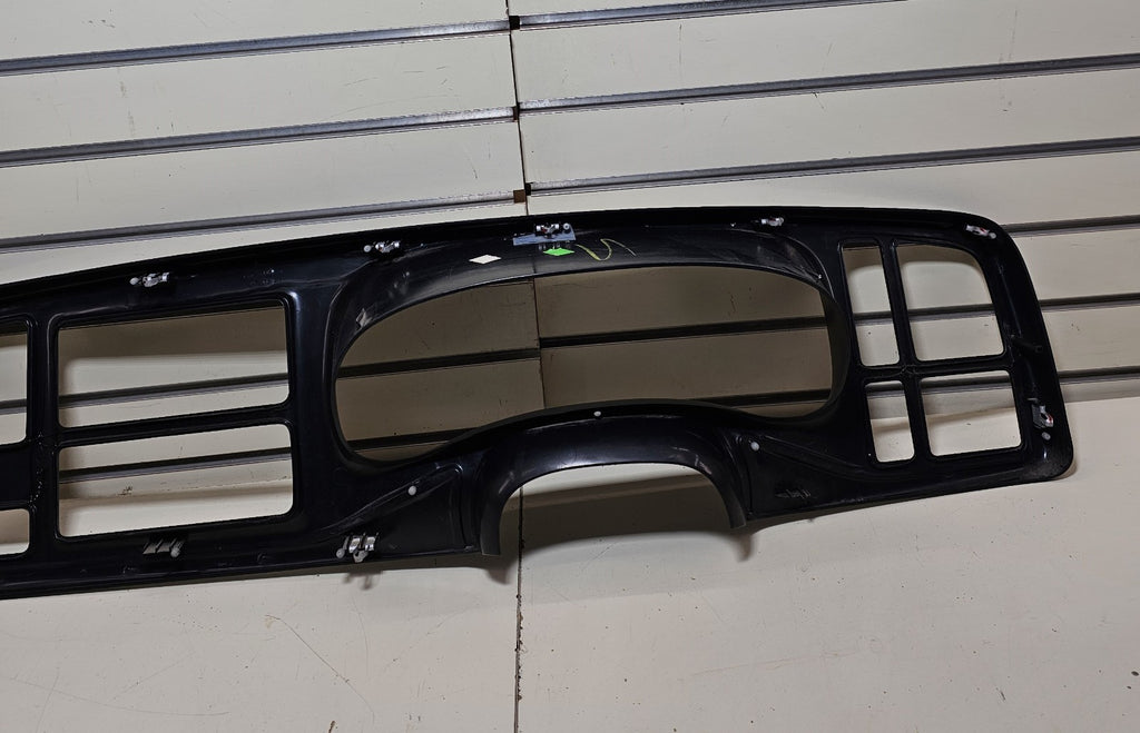 🔥99-02 CHEVY GMC Instrument Cluster Speedometer Dash Trim Panel Bezel Black C4