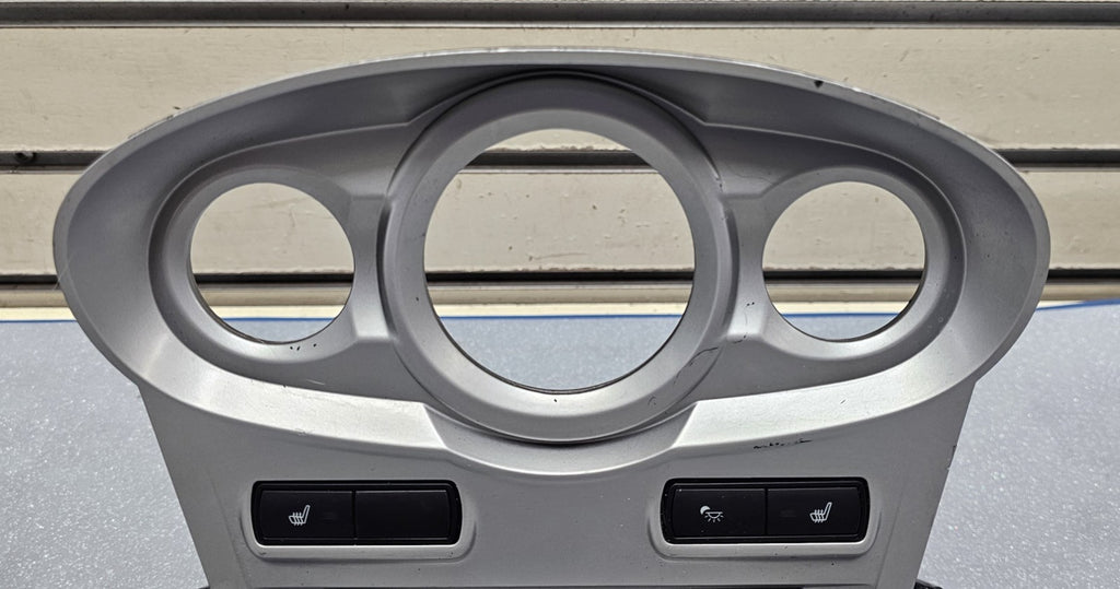 🔥14-19 FORD FIESTA CENTER CONSOLE AC CONTROL SHIFTER SHIF BEZEL TRIM Silver OEM