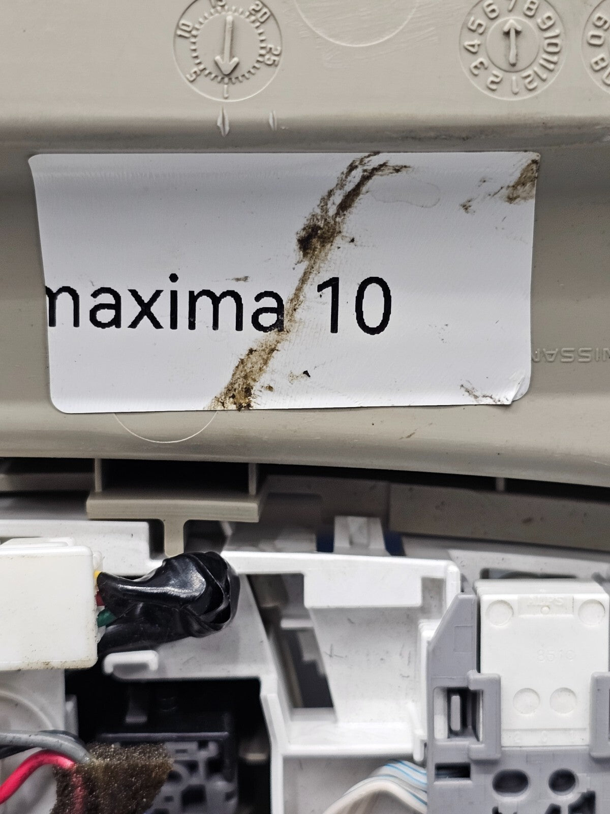 🔥09-13 Maxima Murano Overhead Roof Console Interior Storage Assembly LT Gray