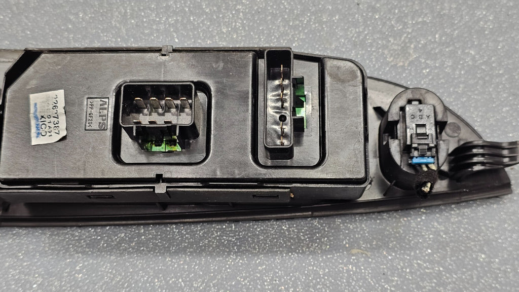 🔥08-12 Malibu 07-09 Aura Left Driver Master Power Window Switch Assembly Black
