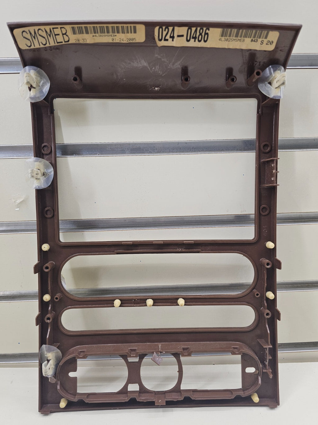 🔥04-08 Ford F-150 Center Dash AM FM Radio Stereo Climate Bezel Trim Panel WOOD