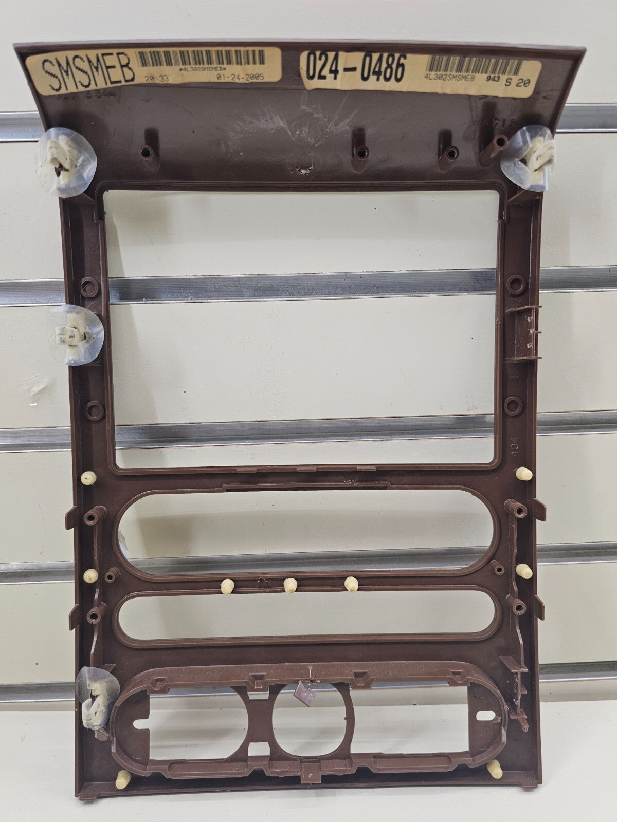 🔥04-08 Ford F-150 Center Dash AM FM Radio Stereo Climate Bezel Trim Panel WOOD