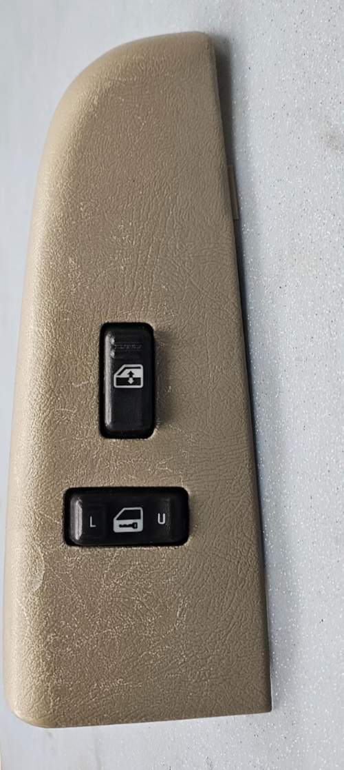 🔥99-02 Silverado SIERRA Front RIGHT Passenger Power Window Switch Lock TAN
