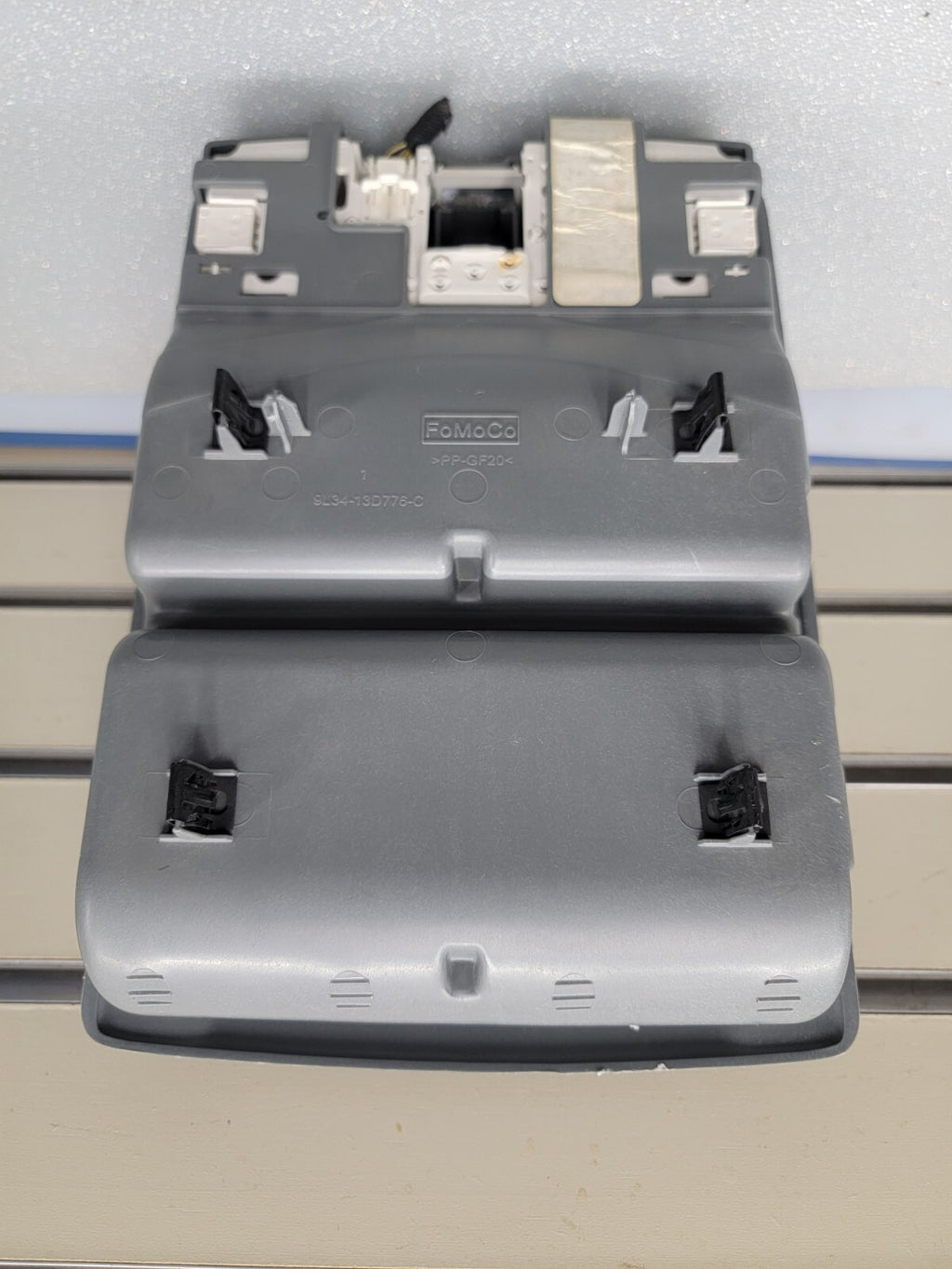 🔥09-14 Ford F150 Expedition Overhead Console Dome Map Light Storage Gray OEM