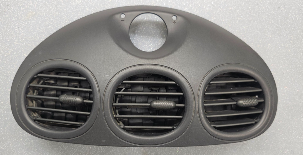 🔥98-04 Chrysler 300M Front Center Dash Air A/C Air Heater Vent W/ Clock Gray