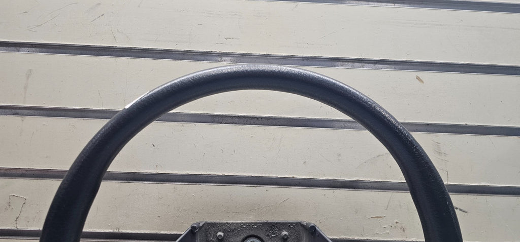 🔥97-02 Jeep Wrangler TJ Leather Steering Wheel Black OEM