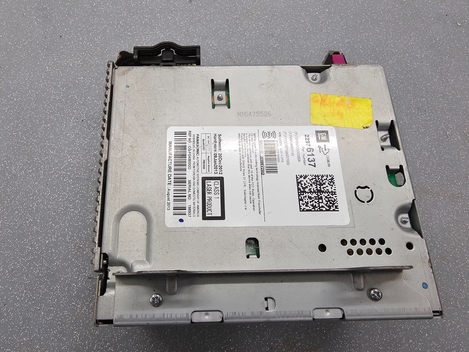 🔥2013-2015 Chevrolet Equinox Camaro Cruze AM FM XM Radio mp3 CD Player