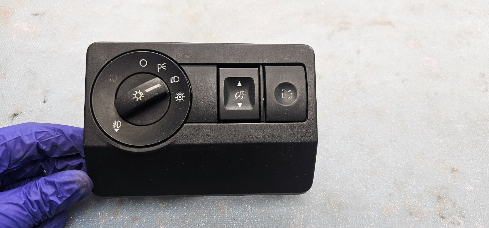 10-12 FORD FUSION MILAN HEADLIGHT LAMP DIMMER CONTROL TOGGLE SWITCH ASSEMBLY OEM