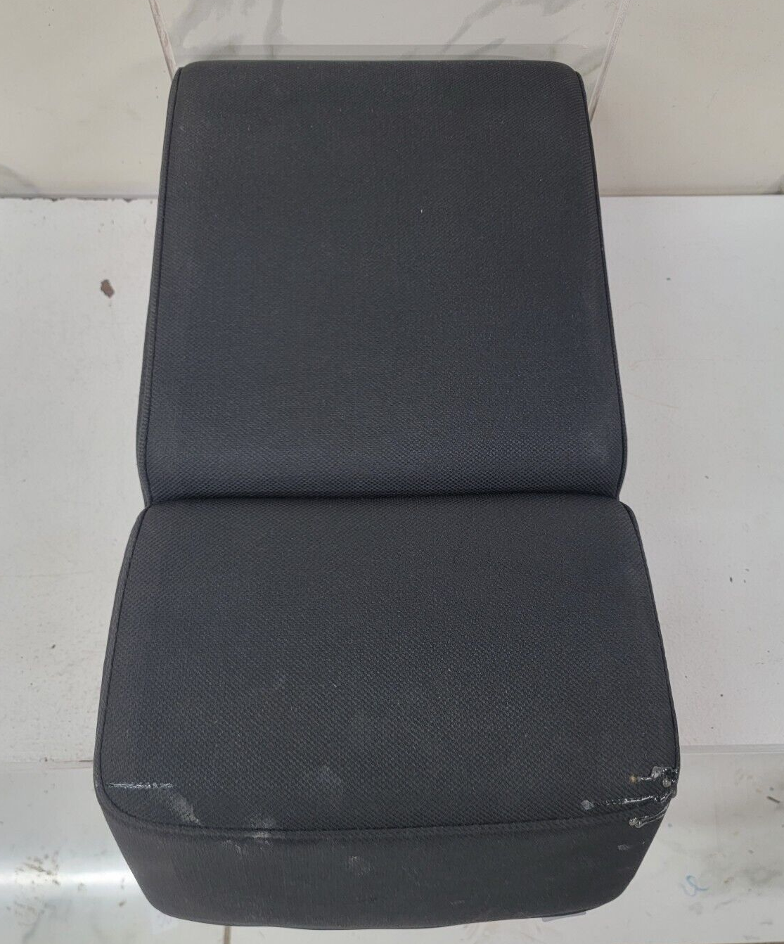 04-08 Ford F-150 Center Console JUMP SEAT Armrest w 2 Cup Holder BLACK JS1