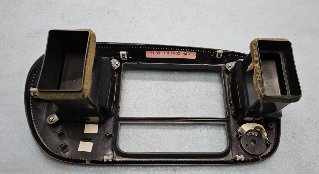 🔥97-03 Ford F150 F-150 Dash Radio Stereo Climate BEZEL Trim Panel Line GRAY B1