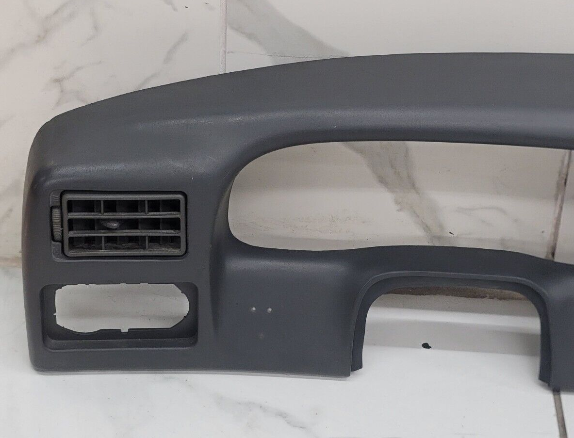 99-04 Ford F250 F350 Dash Instrument Cluster Speedometer Bezel Panel DK Gray C22