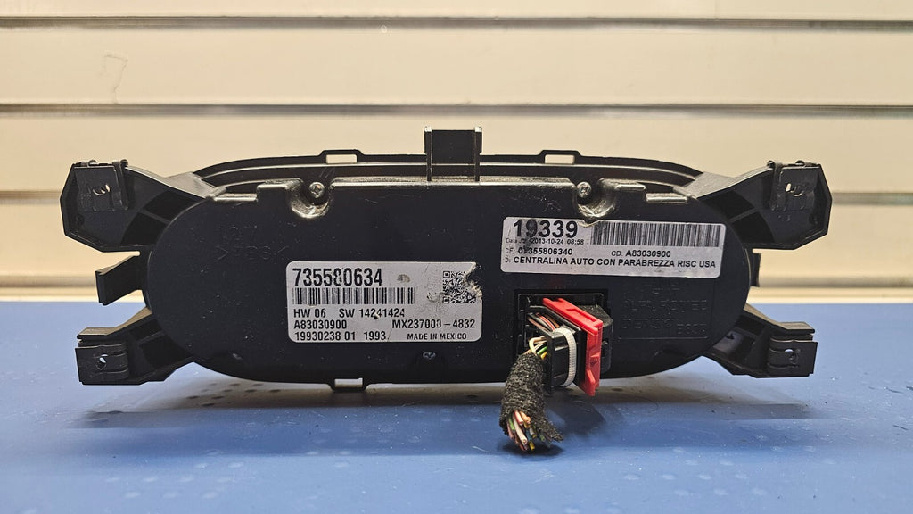 🔥 14-17 FIAT 500L DASH A/C TEMPERATURE HEATER CLIMATE CONTROL PANEL DEFROST