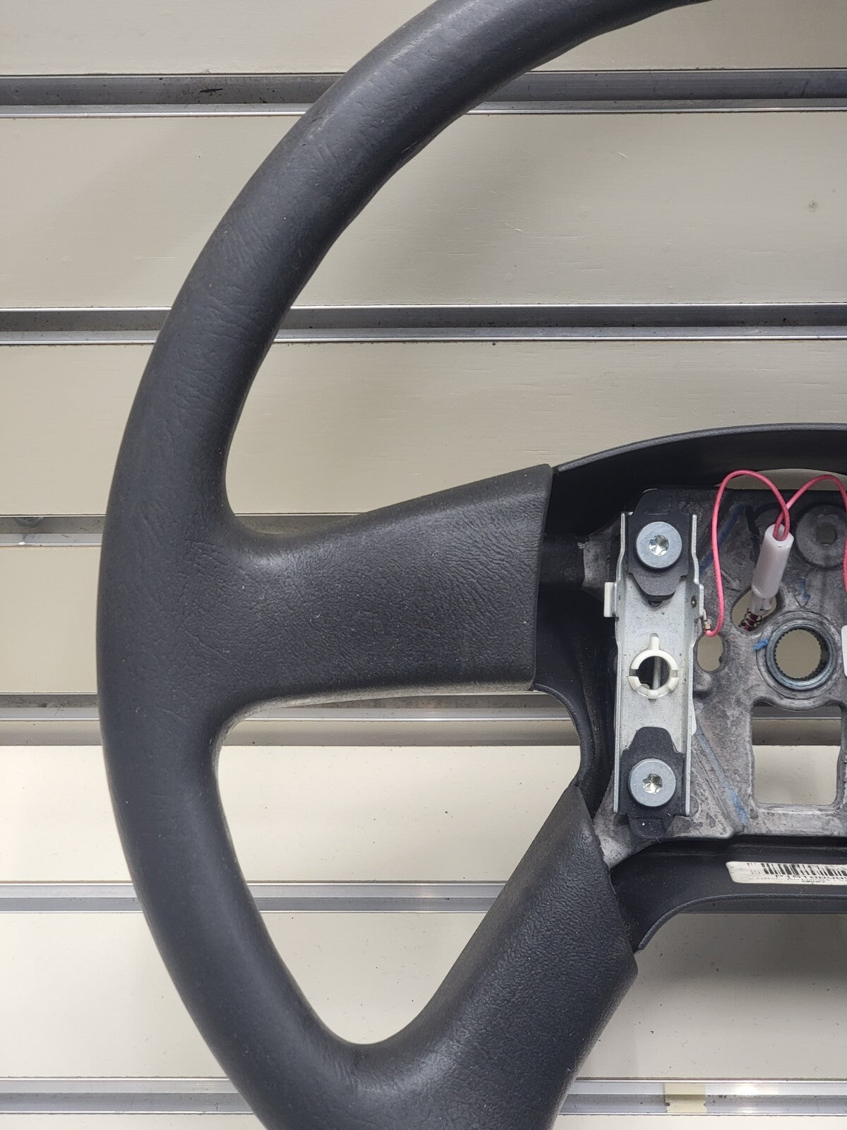 🔥03-06 SILVERADO SIERRA YUKON TAHOE SUBURBAN STEERING WHEEL LEATHER BLACK