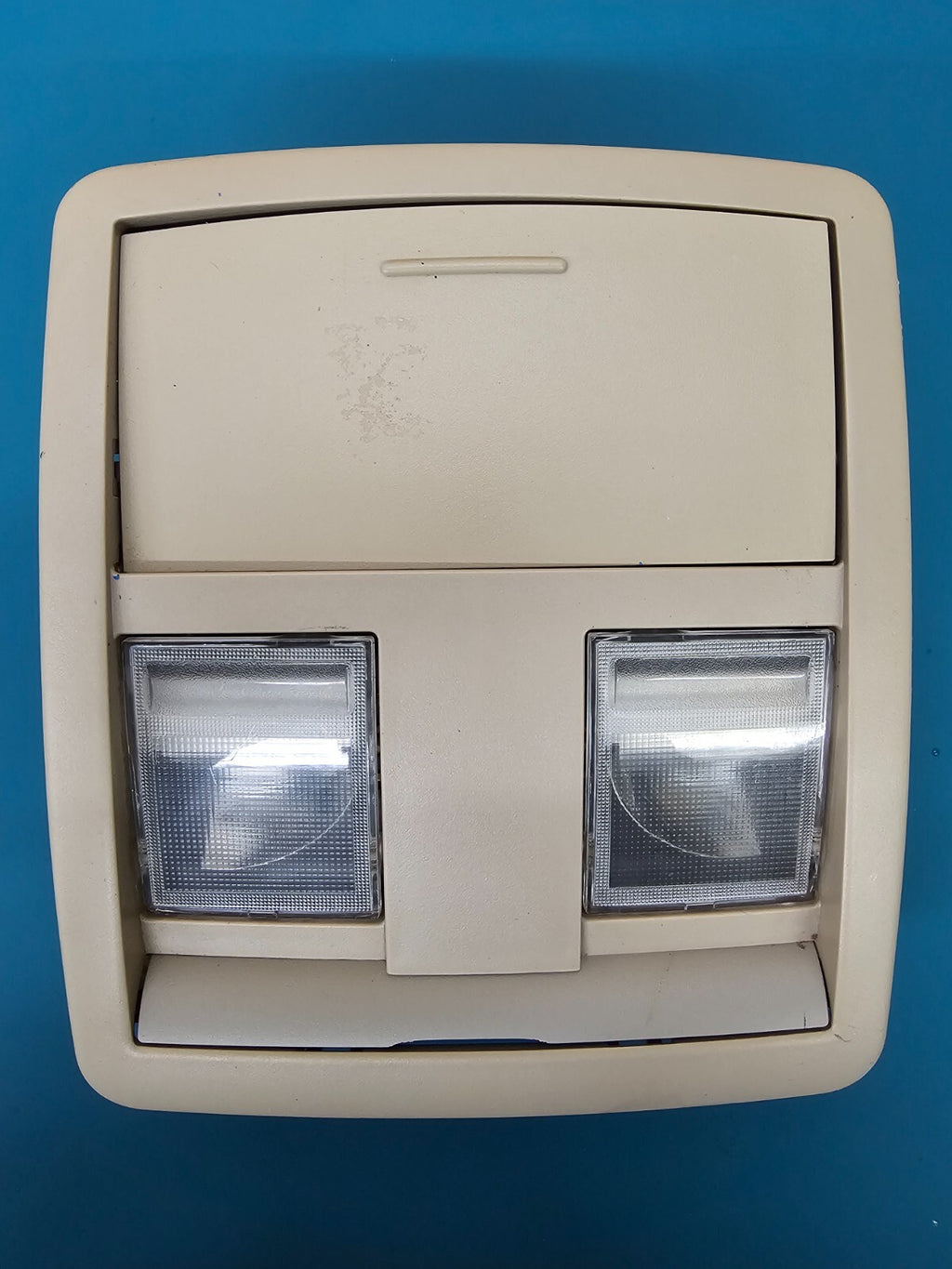 05-07 Dodge Charger 13-18 Challenger Overhead Console Dome Map Light Storage Tan