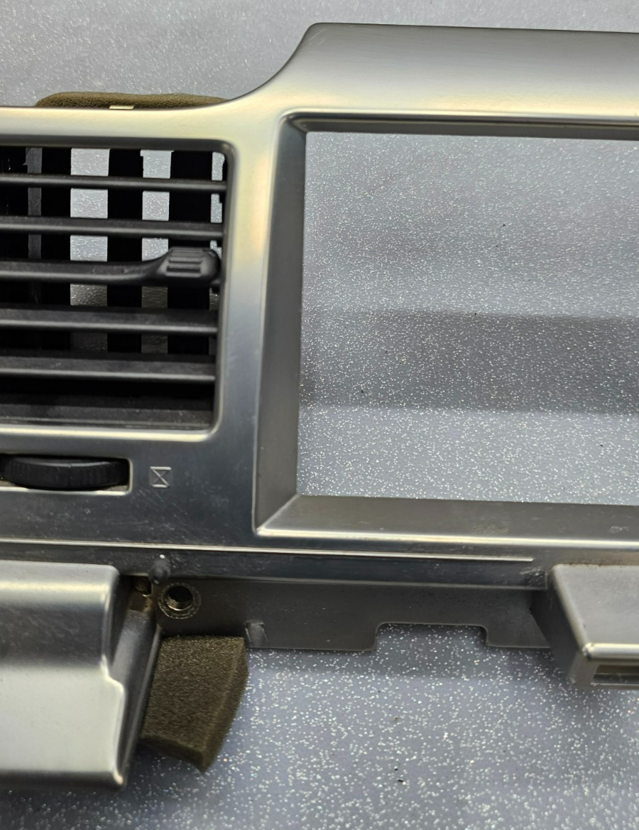 🔥09-12 LINCOLN MKS Dash Radio Stereo Display Trim Bezel Instrument Panel Silver