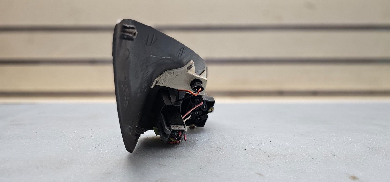 🔥95-97 town car mirror switch with door panel bezel  front Left Side DK GRAY