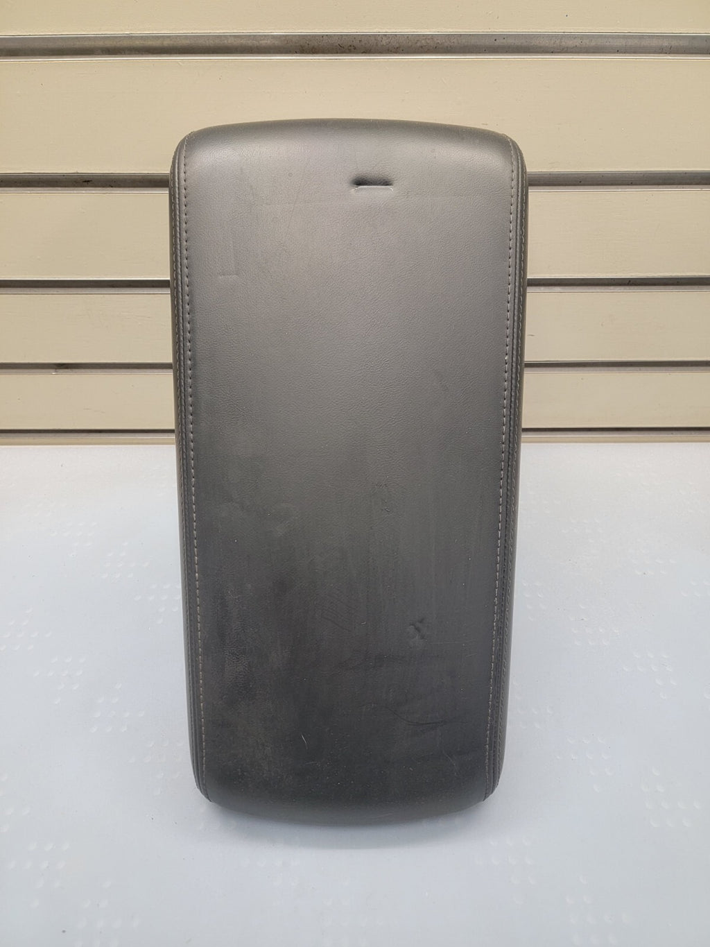 🔥2008-2010 Dodge Charger Armrest Console Lid Leather Assembly Storage BLACK