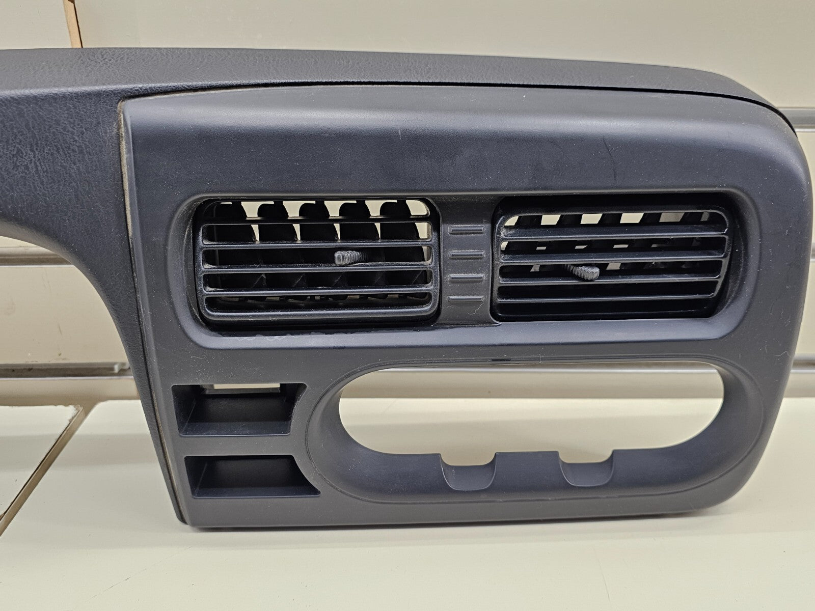 98-01 Frontier Xterra Dash Instrument Cluster Speedometer Bezel Trim Black Panel