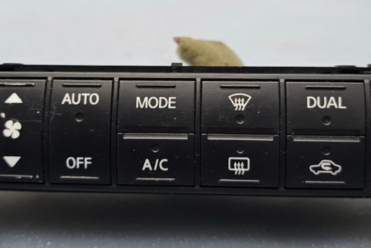 🔥07-08 Nissan Maxima Dash Temperature AC A/C HVAC Heater Climate Control Black