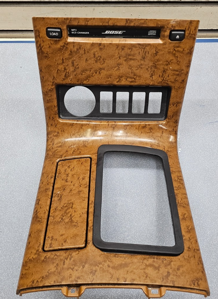🔥05-12 NISSAN PATHFINDER CENTER CONSOLE SHIFTER SHIFT STORAGE BEZEL TRIM Wood