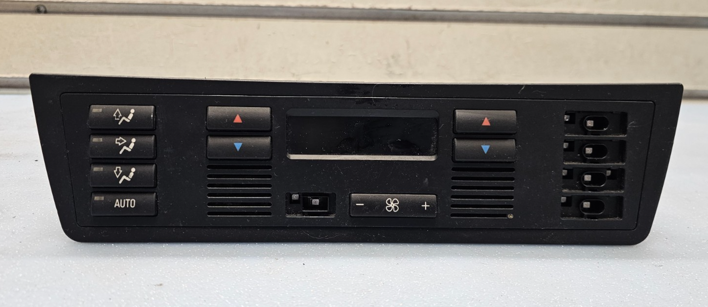 🔥00-06 BMW X5 E53 Dash Heater A/C HVAC Climate Temperature Control Black