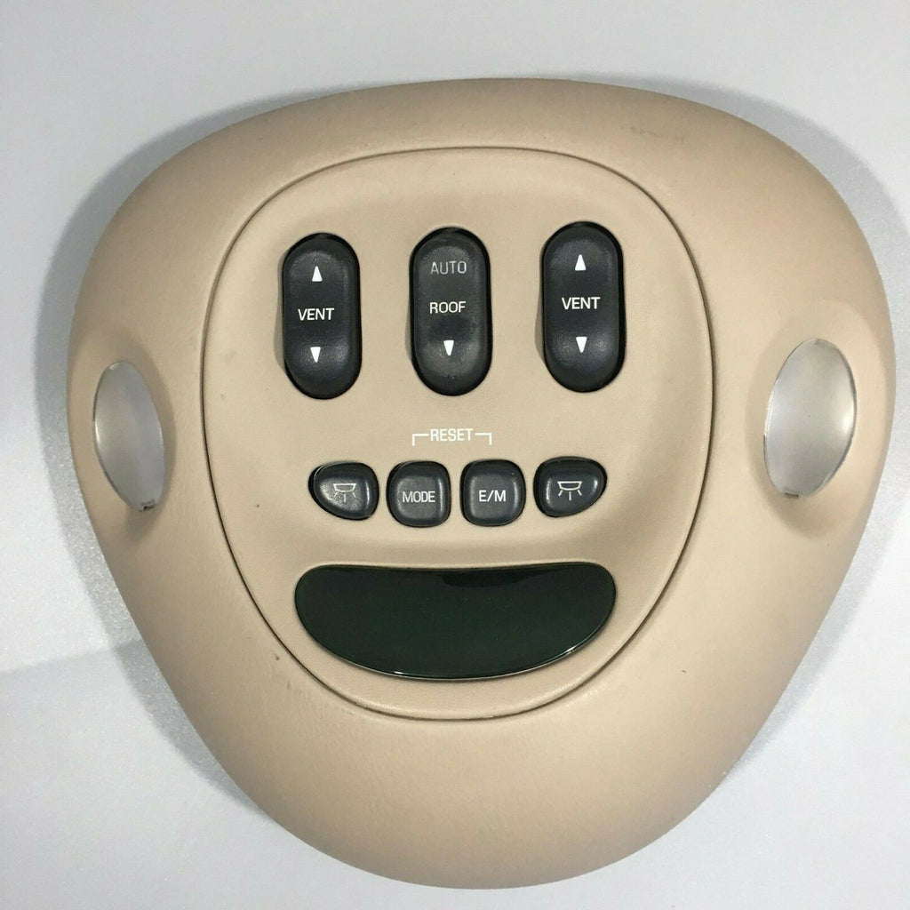 🔥98-02 NAVIGATOR EXPEDITION Overhead Display Computer Sunroof w Homelink TAN